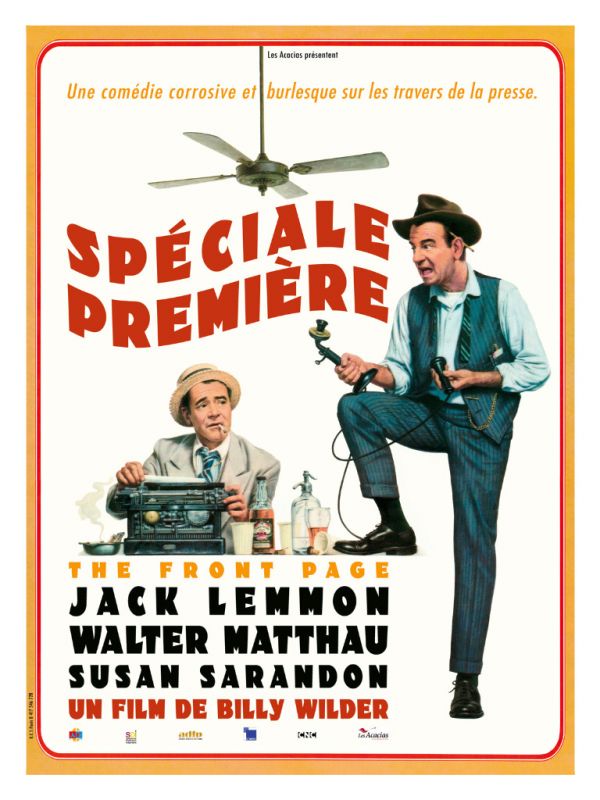 Affiche du film Spéciale première (1974) de Billy Wilder Affiche du film Spéciale première (1974) de Billy Wilder. Voir Spéciale première en streaming / torrent sur meilleurs-films.fr