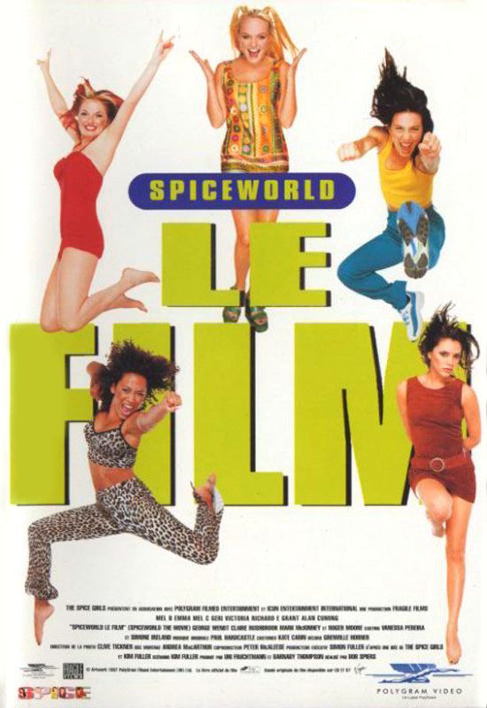 Affiche du film Spice world le film (1997) de Bob Spiers. Voir Spice world le film en streaming / torrent sur meilleurs-films.fr