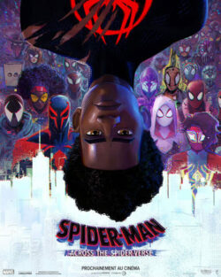 Affiche du film d'animation Spider-Man: Across The Spider-Verse (2023) de Joaquim Dos Santos & Kemp Powers.