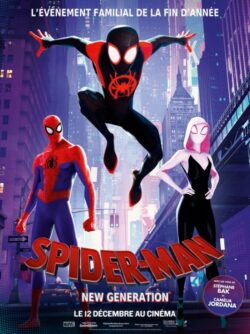 Affiche du film Spider-Man : New Generation (2018) de Bob Persichetti & Peter Ramsey & Rodney Rothman.