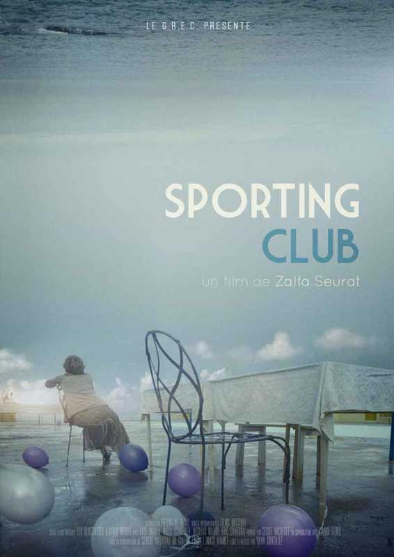 Affiche du court métrage Sporting club (2014) de Zalfa Seurat. Voir Sporting club en streaming / torrent sur meilleurs-films.fr
