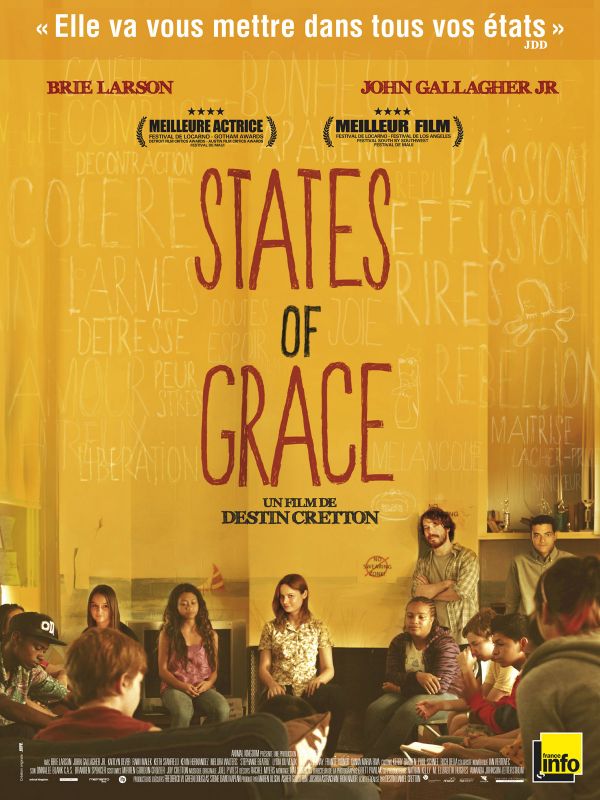 Affiche du film States of Grace (2013) de Destin Daniel Cretton. Voir States of Grace en streaming / torrent sur meilleurs-films.fr