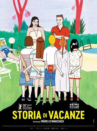 Affiche du film Storia di vacanze (2021) de Damiano D'Innocenzo. Voir Storia di vacanze en streaming / torrent sur meilleurs-films.fr
