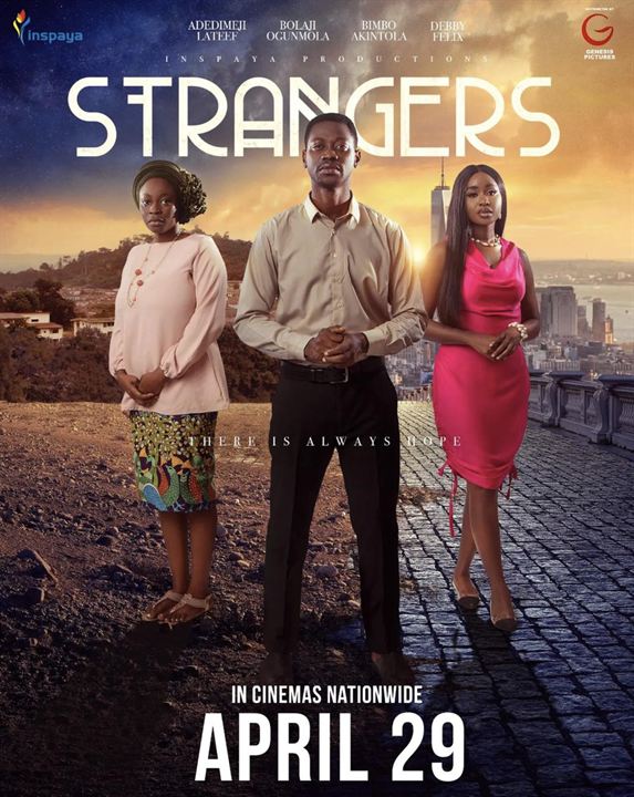 Affiche du film Strangers (2022) de Biodun Stephen Affiche du film Strangers (2022) de Biodun Stephen. Voir Strangers en streaming / torrent sur meilleurs-films.fr
