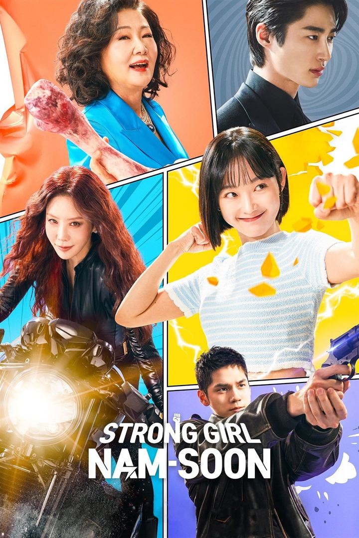 Affiche de la série Strong Girl Nam-soon (2023) de Baek Mi-Kyeong. Voir Strong Girl Nam-soon en streaming / torrent sur meilleurs-films.fr