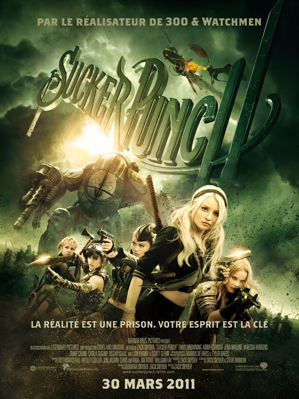 Affiche du film Sucker Punch (2011) de Zack Snyder Affiche du film Sucker Punch (2011) de Zack Snyder. Voir Sucker Punch en streaming / torrent sur meilleurs-films.fr