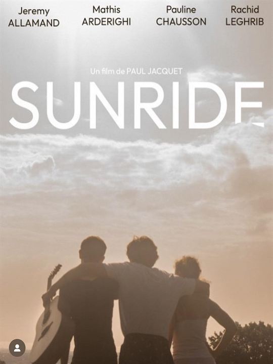 Affiche du court métrage Sunride (2025) de Paul Jacquet Affiche du court métrage Sunride (2025) de Paul Jacquet. Voir Sunride en streaming / torrent sur meilleurs-films.fr
