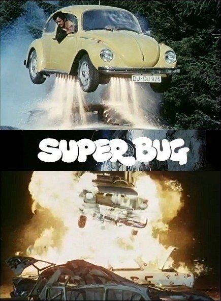Affiche du film Super Bug – Et que ça gaze … Coccinelle. (1975) de Rudolf Zehetgruber. Voir Super Bug – Et que ça gaze … Coccinelle. en streaming / torrent sur meilleurs-films.fr