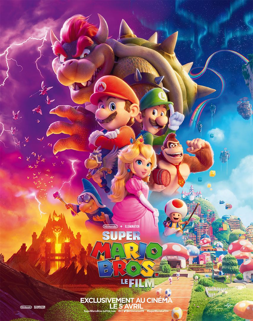 Affiche du film Super Mario Bros, le film (2023) de Aaron Horvath Affiche du film Super Mario Bros, le film (2023) de Aaron Horvath. Voir Super Mario Bros, le film en streaming / torrent sur meilleurs-films.fr
