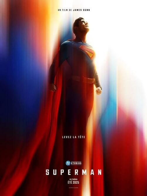 Affiche du film Superman (2025) de James Gunn Affiche du film Superman (2025) de James Gunn. Voir Superman en streaming / torrent sur meilleurs-films.fr