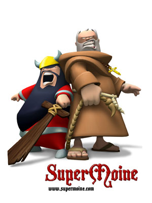 Affiche du court métrage Supermoine () de Florian Landouzy. Voir Supermoine en streaming / torrent sur meilleurs-films.fr