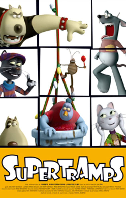 Affiche du film Supertramps (2004) de Iñigo Berasategui. Voir Supertramps en streaming / torrent sur meilleurs-films.fr