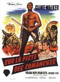 Affiche du film Sur la piste des Comanches (1958) de Gordon Douglas. Voir Sur la piste des Comanches en streaming / torrent sur meilleurs-films.fr