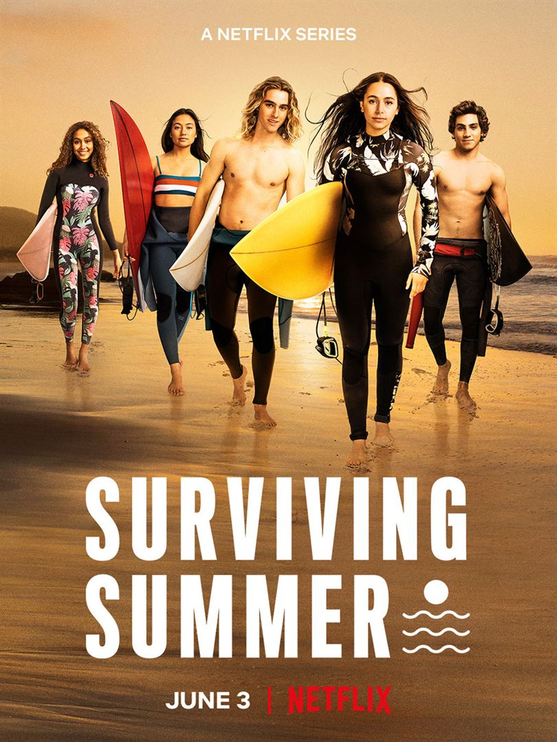 Affiche de la série Surviving Summer (2022) de Joanna Werner. Voir Surviving Summer en streaming / torrent sur meilleurs-films.fr