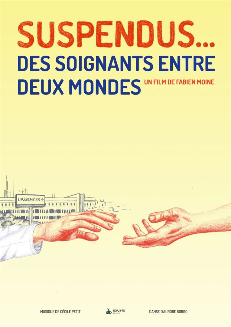 Affiche du film Suspendus… Des soignants entre deux mondes (2022) de Fabien Moine. Voir Suspendus… Des soignants entre deux mondes en streaming / torrent sur meilleurs-films.fr