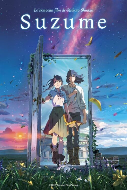 Affiche du film Suzume (2023) de Makoto Shinkai Affiche du film Suzume (2023) de Makoto Shinkai. Voir Suzume en streaming / torrent sur meilleurs-films.fr