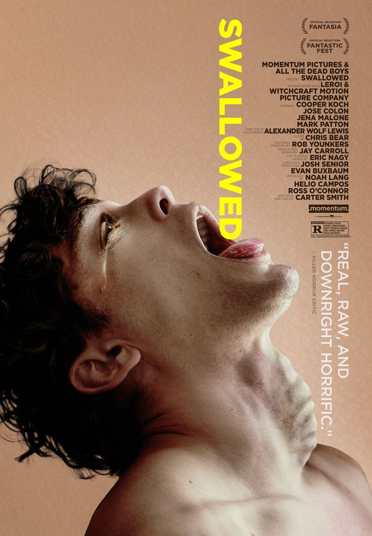 Affiche du film Swallowed (2023) de Carter Smith Affiche du film Swallowed (2023) de Carter Smith. Voir Swallowed en streaming / torrent sur meilleurs-films.fr