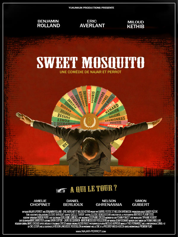 Affiche du court métrage Sweet Mosquito (2012) de Audrey Najar. Voir Sweet Mosquito en streaming / torrent sur meilleurs-films.fr