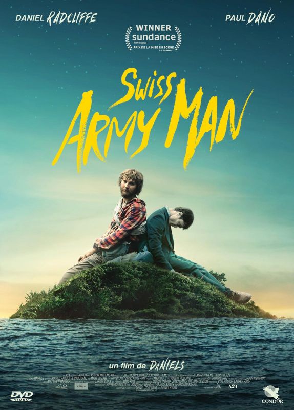 Affiche du film Swiss Army Man (2016) de Daniel Kwan Affiche du film Swiss Army Man (2016) de Daniel Kwan. Voir Swiss Army Man en streaming / torrent sur meilleurs-films.fr