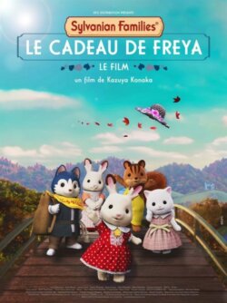 Affiche du film Les Sylvanians – Le cadeau de Freya (2023) de Kazuya Konaka.