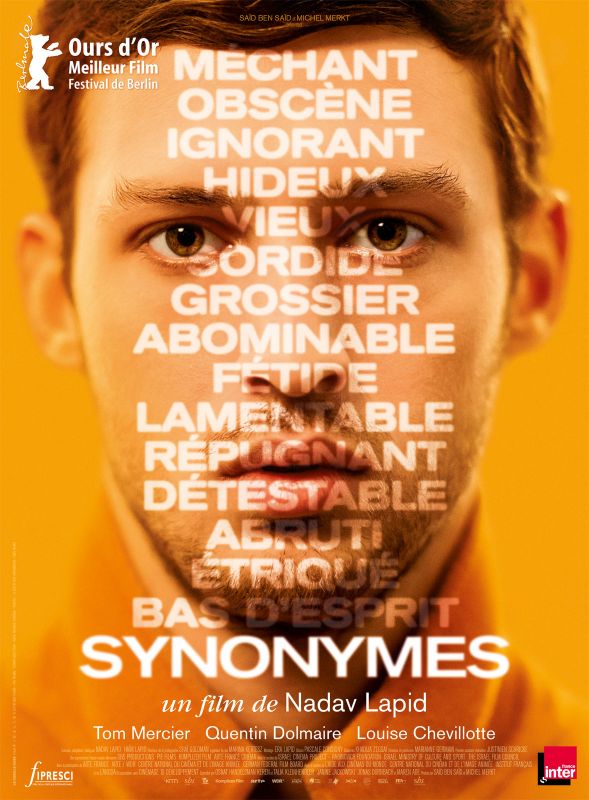Affiche du film Synonymes (2019) de Nadav Lapid Affiche du film Synonymes (2019) de Nadav Lapid. Voir Synonymes en streaming / torrent sur meilleurs-films.fr