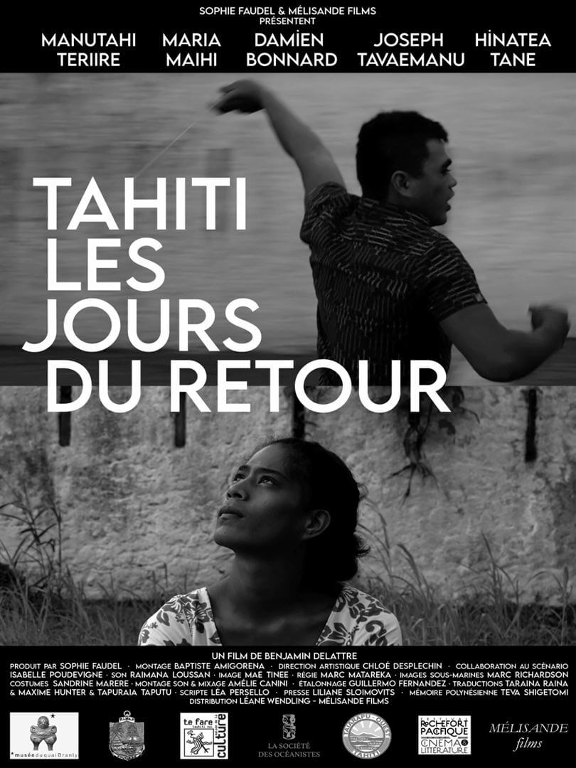 Affiche du film Tahiti les jours du retour (2024) de Benjamin Delattre. Voir Tahiti les jours du retour en streaming / torrent sur meilleurs-films.fr