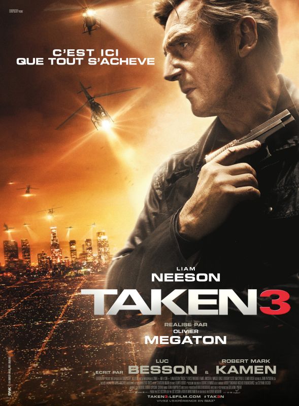 Affiche du film Taken 3 (2014) de Olivier Megaton Affiche du film Taken 3 (2014) de Olivier Megaton. Voir Taken 3 en streaming / torrent sur meilleurs-films.fr