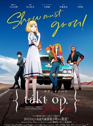 Affiche de la série takt op.Destiny (2021) de Hiroi Ôji. Voir takt op.Destiny en streaming / torrent sur meilleurs-films.fr