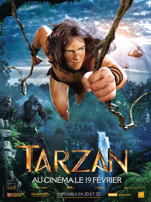 Affiche du film Tarzan (2013) de Reinhard Klooss Affiche du film Tarzan (2013) de Reinhard Klooss. Voir Tarzan en streaming / torrent sur meilleurs-films.fr