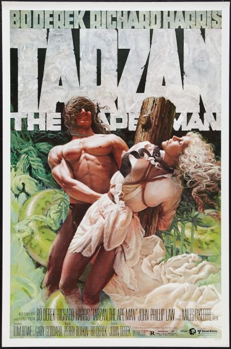 Affiche du film Tarzan, l’homme singe (1981) de John Derek. Voir Tarzan, l’homme singe en streaming / torrent sur meilleurs-films.fr