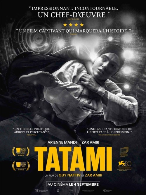 Affiche du film Tatami (2024) de Guy Nattiv Affiche du film Tatami (2024) de Guy Nattiv. Voir Tatami en streaming / torrent sur meilleurs-films.fr