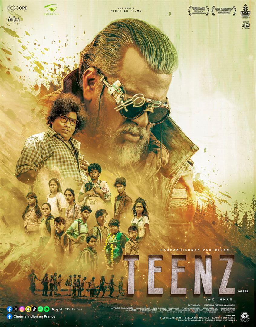Affiche du film Teenz (2024) de Parthiban Affiche du film Teenz (2024) de Parthiban. Voir Teenz en streaming / torrent sur meilleurs-films.fr