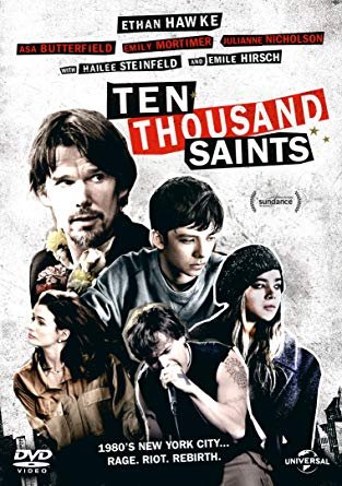 Affiche du film Ten Thousand Saints (2014) de Robert Pulcini. Voir Ten Thousand Saints en streaming / torrent sur meilleurs-films.fr