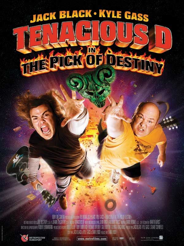 Affiche du film Tenacious D in : The Pick of Destiny (2006) de Liam Lynch Affiche du film Tenacious D in : The Pick of Destiny (2006) de Liam Lynch. Voir Tenacious D in : The Pick of Destiny en streaming / torrent sur meilleurs-films.fr
