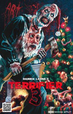 Affiche du film Terrifier 3 (2024) de Damien Leone.