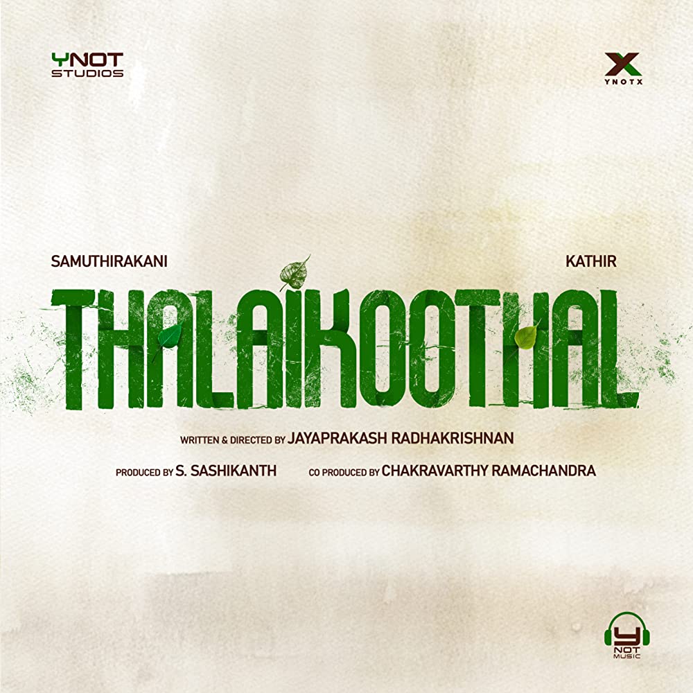 Affiche du film Thalaikoothal (2023) de Jayaprakash Radhakrishnan. Voir Thalaikoothal en streaming / torrent sur meilleurs-films.fr