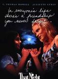 Affiche du film That Night (1992) de Craig Bolotin Affiche du film That Night (1992) de Craig Bolotin. Voir That Night en streaming / torrent sur meilleurs-films.fr