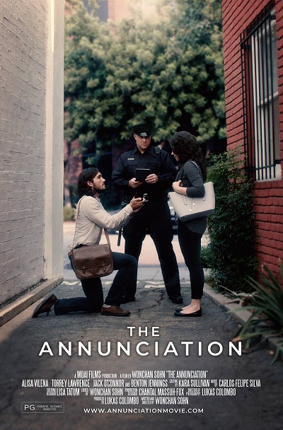 Affiche du court métrage The Annunciation (2018) de WonChan Sohn. Voir The Annunciation en streaming / torrent sur meilleurs-films.fr