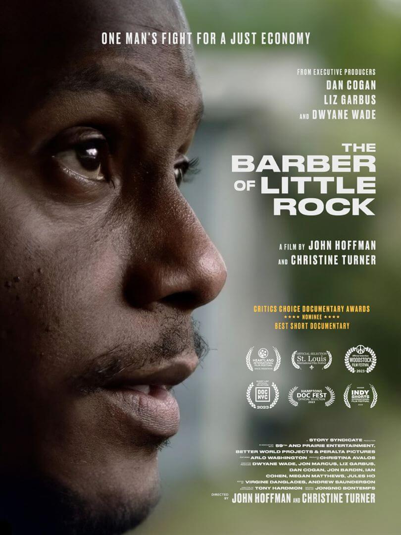 Affiche du film The Barber Of Little Rock (2023) de John Hoffman. Voir The Barber Of Little Rock en streaming / torrent sur meilleurs-films.fr