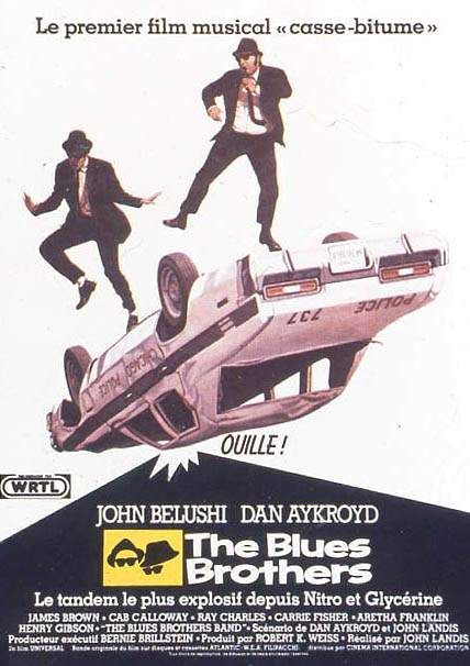Affiche du film The Blues Brothers (1980) de John Landis Affiche du film The Blues Brothers (1980) de John Landis. Voir The Blues Brothers en streaming / torrent sur meilleurs-films.fr