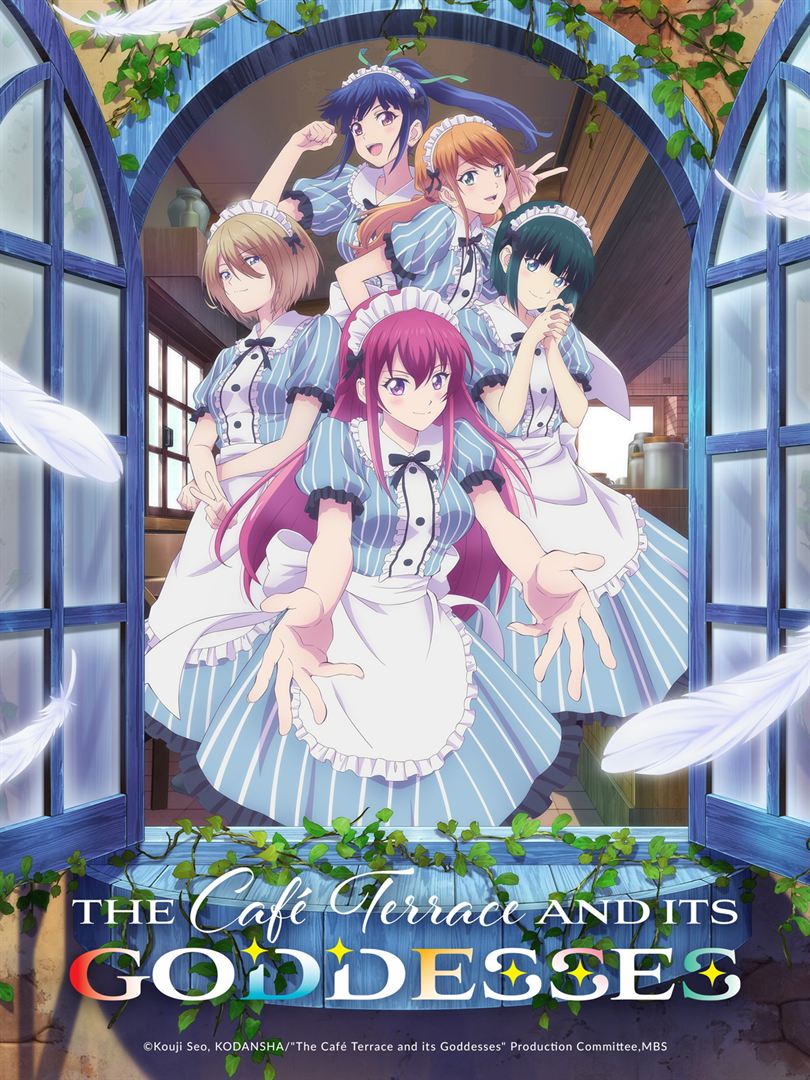 Affiche de la série The Café Terrace and Its Goddesses (2023) de Affiche de la série The Café Terrace and Its Goddesses (2023) de . Voir The Café Terrace and Its Goddesses en streaming / torrent sur meilleurs-films.fr