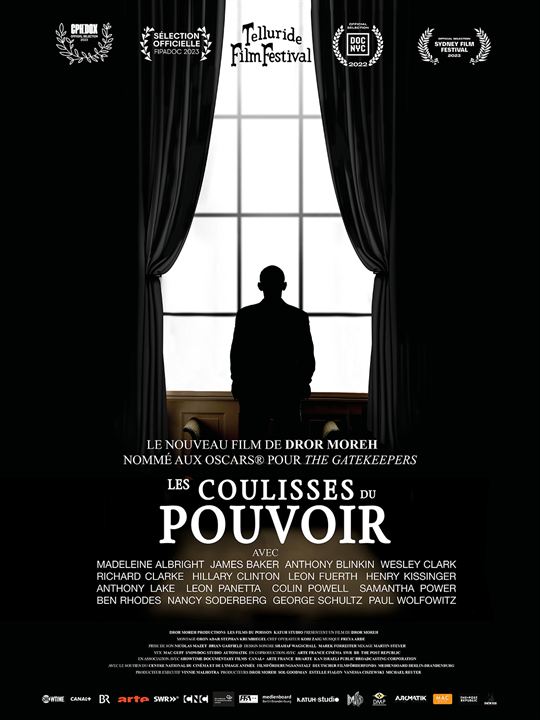 Affiche du film The Corridors of Power (2023) de Dror Moreh. Voir The Corridors of Power en streaming / torrent sur meilleurs-films.fr