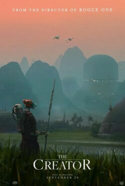 Affiche du film The Creator (2023) de Gareth Edwards.