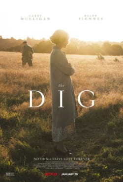 Affiche du film The Dig (2021) de Simon Stone.