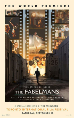 Affiche du film The Fabelsmans (2023) de Steven Spielberg.