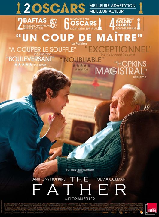 Affiche du film The Father (2020) de Florian Zeller Affiche du film The Father (2020) de Florian Zeller. Voir The Father en streaming / torrent sur meilleurs-films.fr
