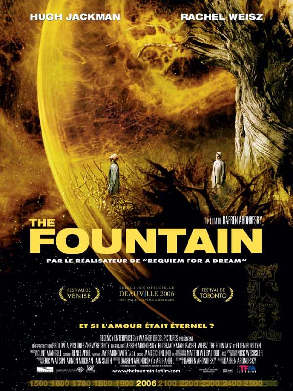 Affiche du film The Fountain (2006) de Darren Aronofsky. Voir The Fountain en streaming / torrent sur meilleurs-films.fr