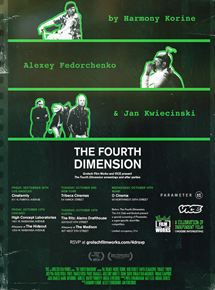 Affiche du film The Fourth dimension (2012) de Harmony Korine,Jan Kwiecinski,Aleksey Fedorchenko Affiche du film The Fourth dimension (2012) de Harmony Korine,Jan Kwiecinski,Aleksey Fedorchenko. Voir The Fourth dimension en streaming / torrent sur meilleurs-films.fr