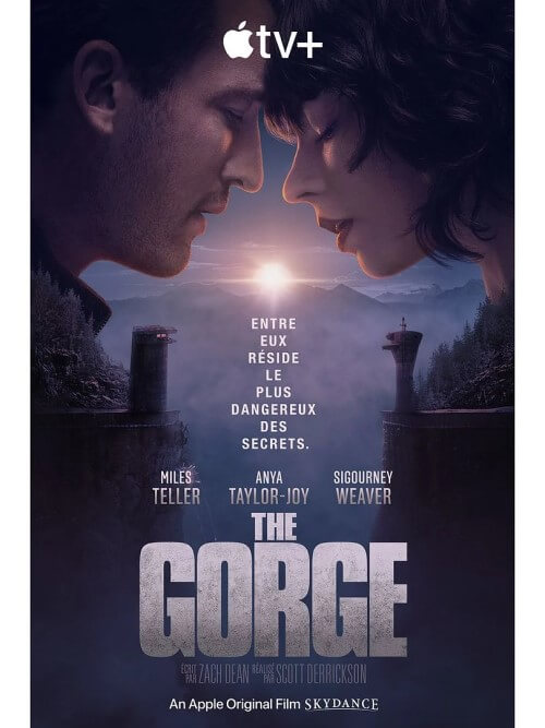 Affiche du film The Gorge (2025) de Scott Derrickson Affiche du film The Gorge (2025) de Scott Derrickson. Voir The Gorge en streaming / torrent sur meilleurs-films.fr