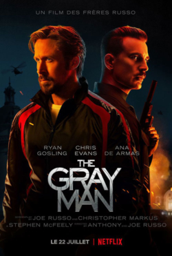 Affiche du film The Gray Man (2022) de Anthony Russo & Joe Russo.
